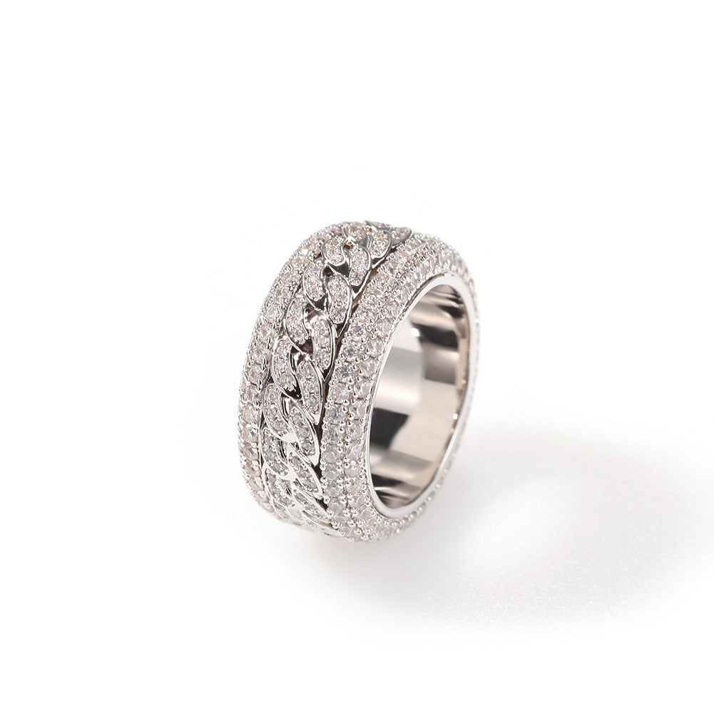 Fashion two tone rings