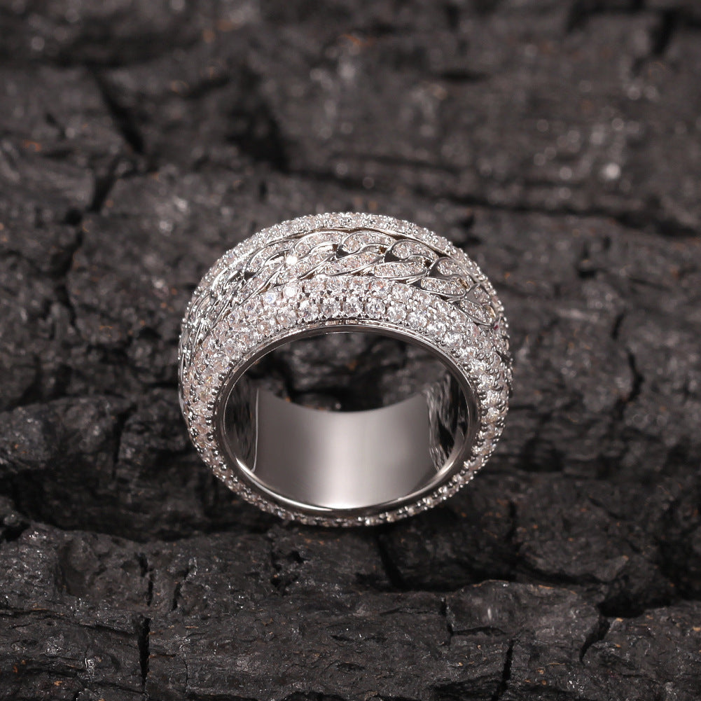Fashion two tone rings